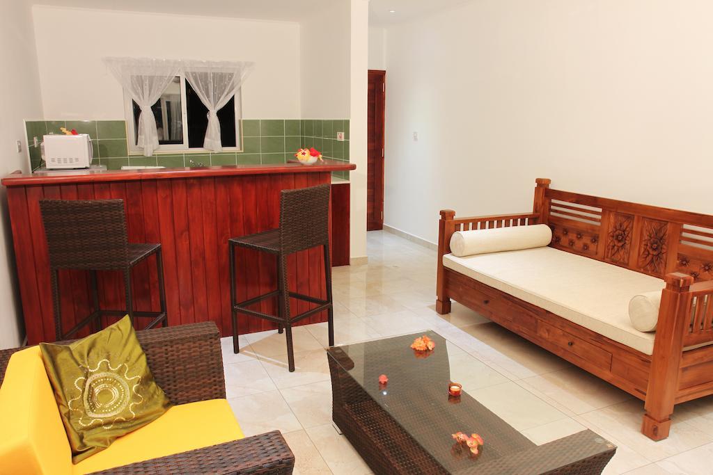 Coco Blanche Appartement Anse Royale Kamer foto